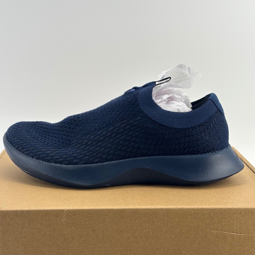 Allbirds Tree Dasher Relay Womens 7.5 Deep Navy Slip On Running Shoes A11055W075